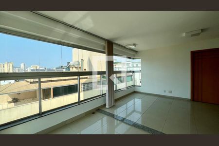 sala de apartamento à venda com 4 quartos, 130m² em Sagrada Família, Belo Horizonte