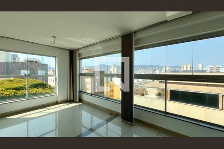 sala de apartamento à venda com 4 quartos, 130m² em Sagrada Família, Belo Horizonte