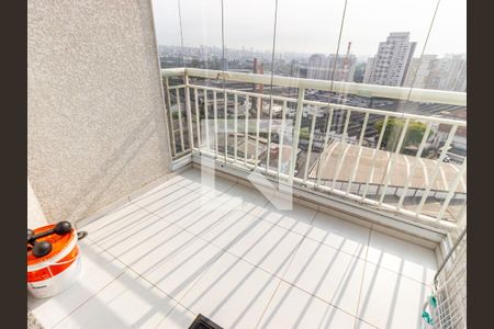 Varanda de apartamento à venda com 2 quartos, 57m² em Belenzinho, São Paulo