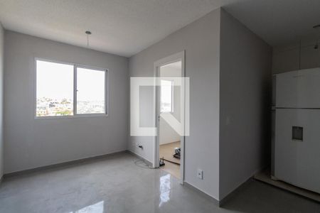 Sala e Cozinha Integrada de apartamento para alugar com 2 quartos, 35m² em Vila Norma, São Paulo