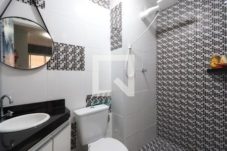 Banheiro de apartamento para alugar com 1 quarto, 24m² em Cidade Satélite Santa Bárbara, São Paulo