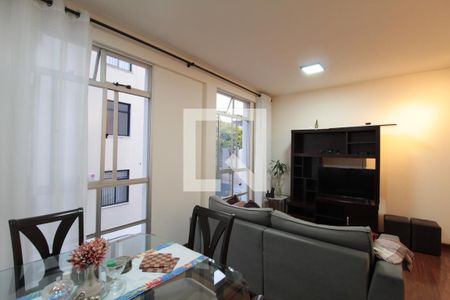 Sala de apartamento à venda com 3 quartos, 98m² em Castelo, Belo Horizonte