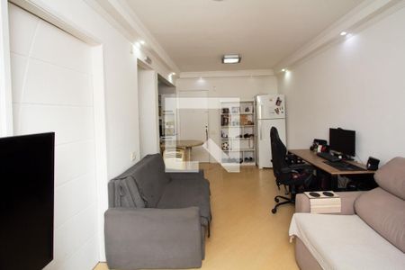 Sala de apartamento para alugar com 1 quarto, 53m² em Indianópolis, São Paulo