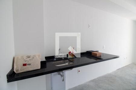 Cozinha de kitnet/studio para alugar com 1 quarto, 32m² em Santo Amaro, São Paulo