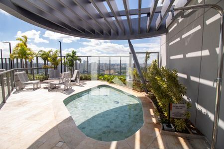 Studio para alugar com 32m², 1 quarto e 1 vaga Studio para alugar com 32m², 1 quarto e 1 vagaÁrea comum - Piscina Infantil