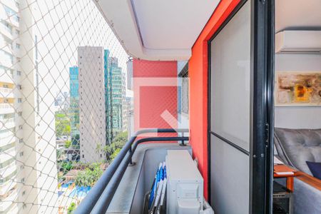 Varanda de apartamento à venda com 2 quartos, 58m² em Cidade Monções, São Paulo