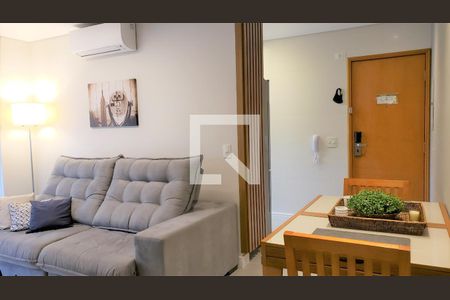 Sala de apartamento à venda com 2 quartos, 58m² em Cidade Monções, São Paulo