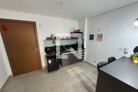 Cozinha de kitnet/studio para alugar com 1 quarto, 38m² em Jardim Botânico, Ribeirão Preto