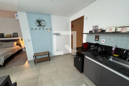 Cozinha de kitnet/studio para alugar com 1 quarto, 38m² em Jardim Botânico, Ribeirão Preto