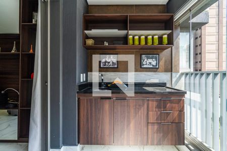 Varanda de apartamento para alugar com 1 quarto, 49m² em Jardim Paulista, São Paulo