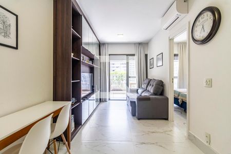 Sala de apartamento para alugar com 1 quarto, 49m² em Jardim Paulista, São Paulo