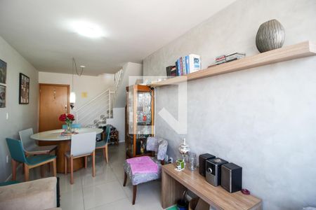 Sala de apartamento à venda com 2 quartos, 140m² em Nova Granada, Belo Horizonte