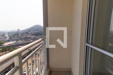 Varanda da Sala de apartamento à venda com 1 quarto, 36m² em São Lourenço, Niterói