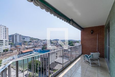 Varanda da Sala de apartamento à venda com 3 quartos, 111m² em Penha, Rio de Janeiro