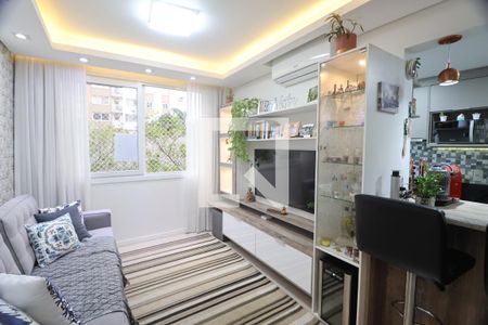 Sala de apartamento à venda com 2 quartos, 63m² em Marechal Rondon, Canoas