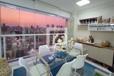 Varanda gourmet de apartamento para alugar com 1 quarto, 57m² em Cambuí, Campinas