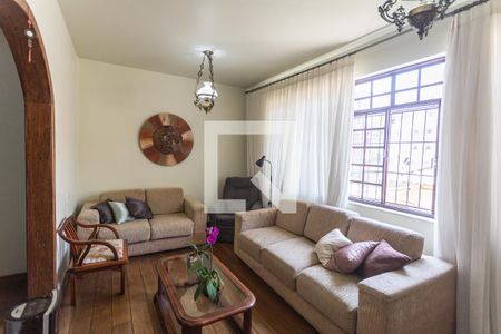 Sala de apartamento à venda com 3 quartos, 130m² em Santo Antônio, Belo Horizonte