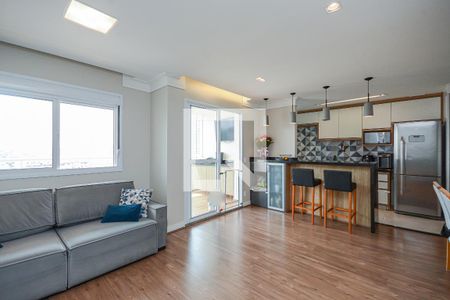 Sala de apartamento à venda com 2 quartos, 80m² em Campininha, São Paulo