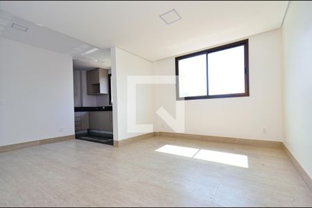 Sala de estar de apartamento para alugar com 2 quartos, 77m² em Sion, Belo Horizonte