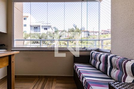 Varanda de apartamento para alugar com 3 quartos, 90m² em Vila Oliveira, Mogi das Cruzes