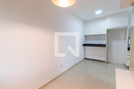 Sala/Cozinha de apartamento para alugar com 1 quarto, 32m² em Vila Ré, São Paulo