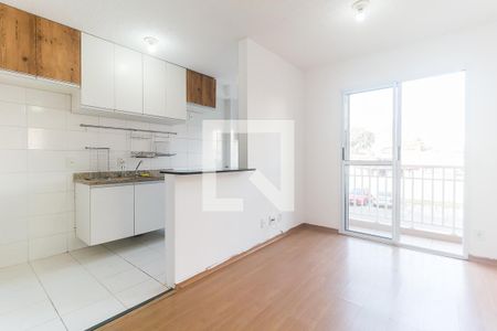 Sala de apartamento para alugar com 2 quartos, 47m² em Vila Mogilar, Mogi das Cruzes