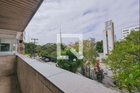 Varanda da sala de apartamento para alugar com 4 quartos, 300m² em Ondina, Salvador