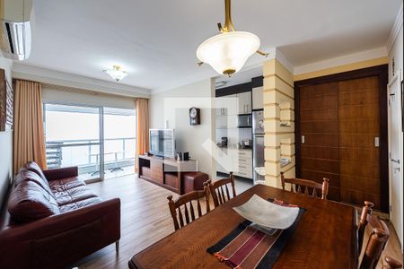 Sala de apartamento para alugar com 3 quartos, 103m² em José Menino, Santos