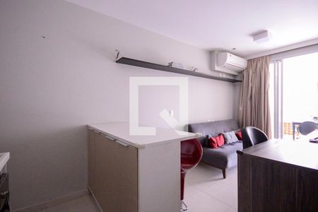 Sala/Cozinha  de apartamento para alugar com 1 quarto, 41m² em Paraíso, São Paulo