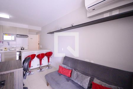 Sala/Cozinha  de apartamento para alugar com 1 quarto, 41m² em Paraíso, São Paulo