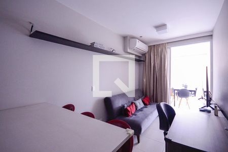 Sala/Cozinha  de apartamento para alugar com 1 quarto, 41m² em Paraíso, São Paulo