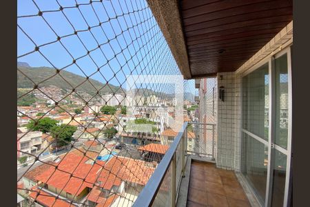 Varanda da Sala de apartamento à venda com 3 quartos, 80m² em Engenho Novo, Rio de Janeiro