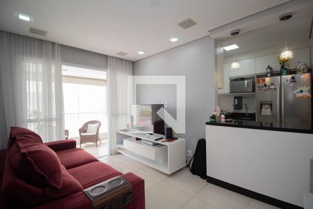 Sala de apartamento à venda com 3 quartos, 70m² em Moinho Velho, São Paulo