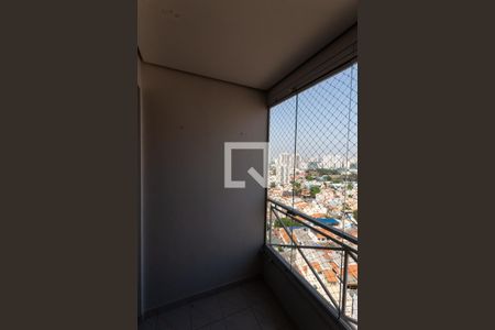 Varanda da Sala de apartamento à venda com 2 quartos, 63m² em Parque das Nações, Santo André