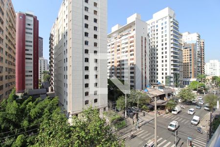 Vista da Varanda de apartamento para alugar com 2 quartos, 82m² em Itaim Bibi, São Paulo