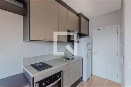 Cozinha de kitnet/studio para alugar com 1 quarto, 29m² em Ipiranga, São Paulo