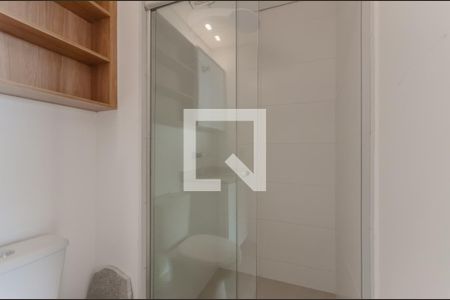 Banheiro de kitnet/studio para alugar com 1 quarto, 29m² em Ipiranga, São Paulo