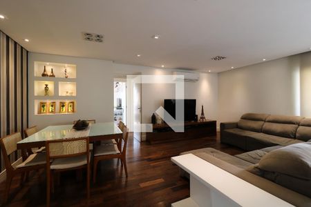 Sala de apartamento à venda com 3 quartos, 122m² em Jardim, Santo André