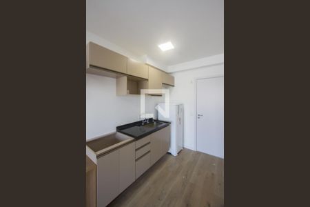 Cozinha de apartamento para alugar com 1 quarto, 27m² em Santo Amaro, São Paulo