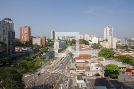 Vista de apartamento para alugar com 1 quarto, 27m² em Santo Amaro, São Paulo