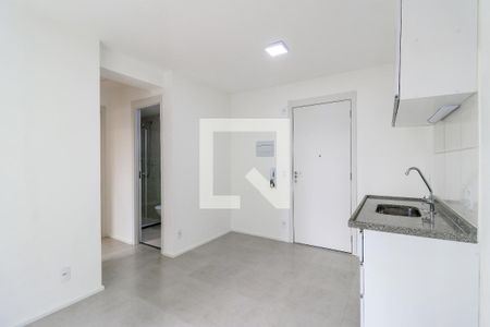 Sala/Cozinha de apartamento para alugar com 2 quartos, 36m² em Jardim Caravelas, São Paulo