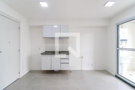 Sala/Cozinha de apartamento para alugar com 2 quartos, 36m² em Jardim Caravelas, São Paulo