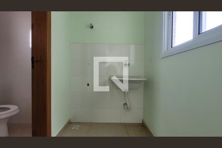 Área de Serviço de apartamento à venda com 2 quartos, 100m² em Vila Humaita, Santo André