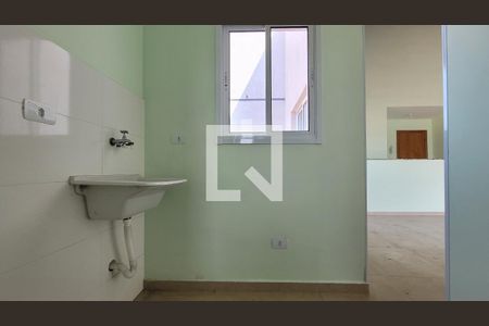 Área de Serviço de apartamento à venda com 2 quartos, 100m² em Vila Humaita, Santo André