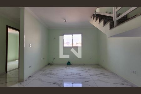 Sala de apartamento à venda com 2 quartos, 100m² em Vila Humaita, Santo André