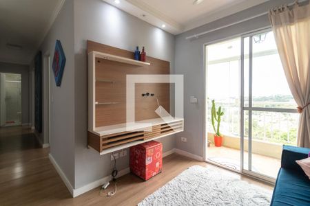 Sala de apartamento para alugar com 3 quartos, 65m² em Jardim Caiapia , Cotia