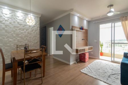 Sala de apartamento para alugar com 3 quartos, 65m² em Jardim Caiapia , Cotia