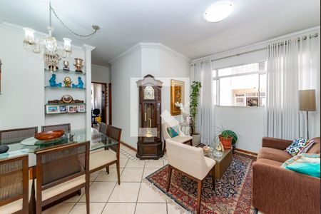 Sala de apartamento à venda com 3 quartos, 85m² em Buritis, Belo Horizonte