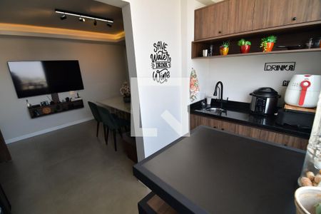 Varanda da Sala de apartamento à venda com 2 quartos, 60m² em Mansões Santo Antônio, Campinas