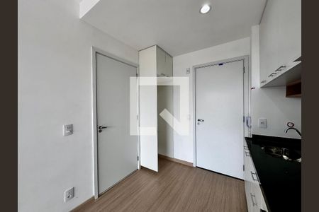 Cozinha de apartamento para alugar com 1 quarto, 35m² em Santo Amaro, São Paulo